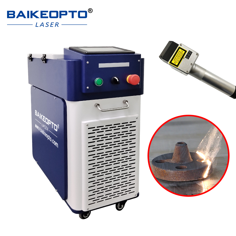 50W Lightweight Pulse Laser Cleaner for Rust Stone Painting Air Cooling Mopa Fiber Laser Cleaning Machine 