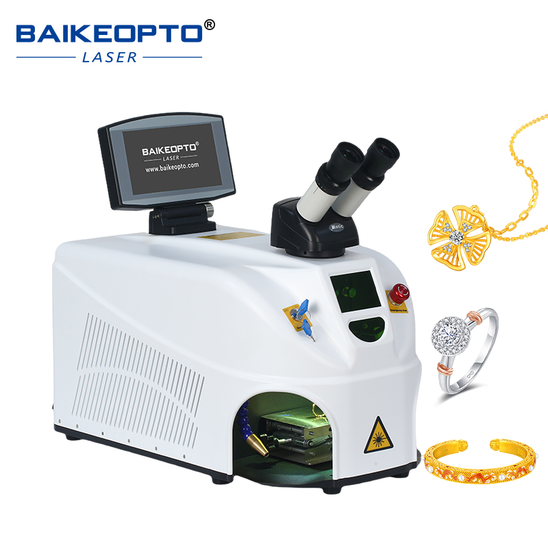 BK-JW100-X1 100W Portable YAG Laser Welding Machine - Jewelry Repair Tool for Gold, Silver, and Platinum