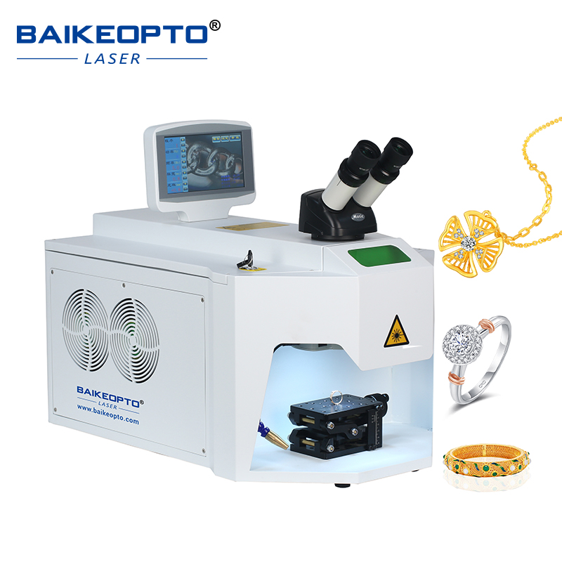 BK-JW150XQ 150W Eco-Friendly YAG Laser Welding Machine - Energy-Saving, Minimal Fume Emission for Jewelers