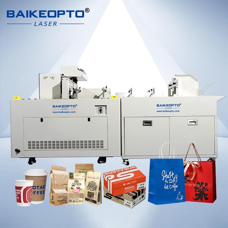 BK-A500X Plus A5 Printing Head Single Pass Digital Inkjet Printer for Napkin Paper Bag Coffee Cup Kraft Paper Card Printing