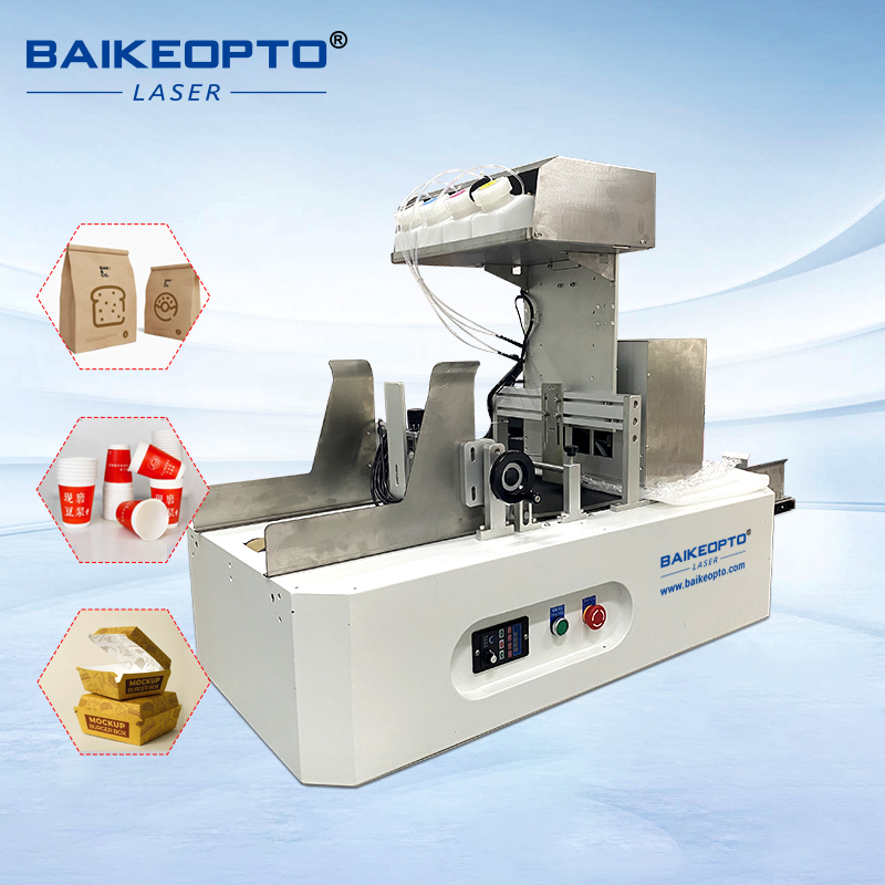 BK-A400S One Pass Packaging Inkjet Printer with Pigment Ink Fade-Resistant, Waterproof Prints for Long-Lasting Carton Branding