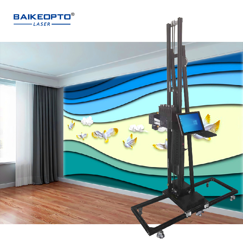 BK-UP3200T Innovative UV Printing Technology for Walls Portable Wall Painting Machine Continuous 3D Inkjet Printing Machine
