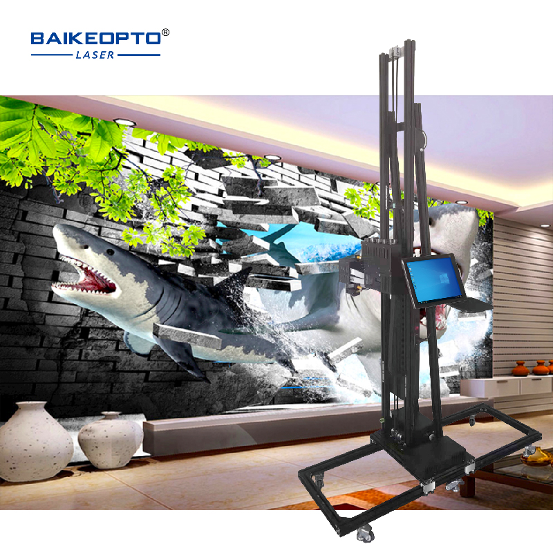 BK-UP3200T Innovative UV Printing Technology for Walls Portable Wall Painting Machine Continuous 3D Inkjet Printing Machine
