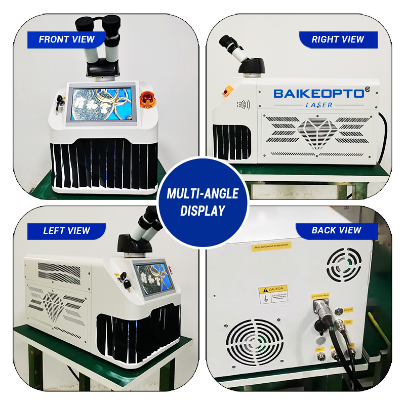 BK-JW60X Pro 60W Hot sale Desktop 300W YAG Jewelry Laser Welding Machine Micro Welding Jewelry Spot Welder