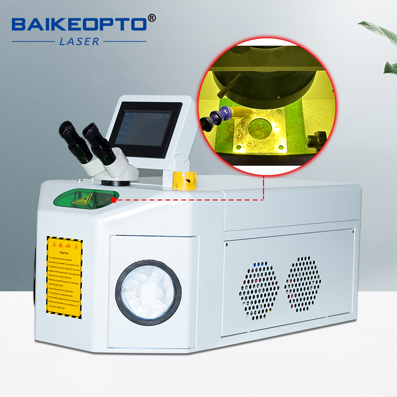 BK-YJW200H 200W Eco-Friendly YAG Laser Jewelry Spot Welder Machine for Platinum/Titanium/Precious Metals