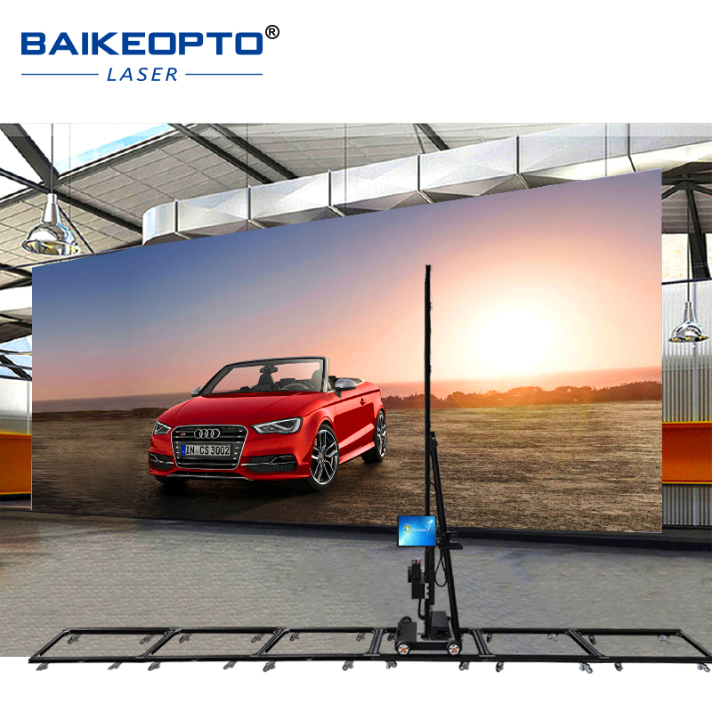 BK-UP1600P Plus Indoor & Outdoor 3D UV Inkjet Wall Mural Painting Machine Eco-Friendly Wall Printing Printer for Sustainable Printing