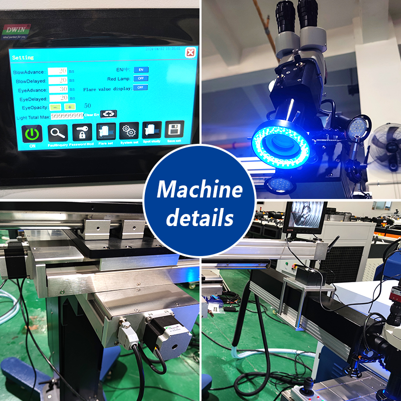 BK-WY200B 200W Precisioin YAG Cantilever Plus Laser Welder Machine for Stainless Steel Aluminum