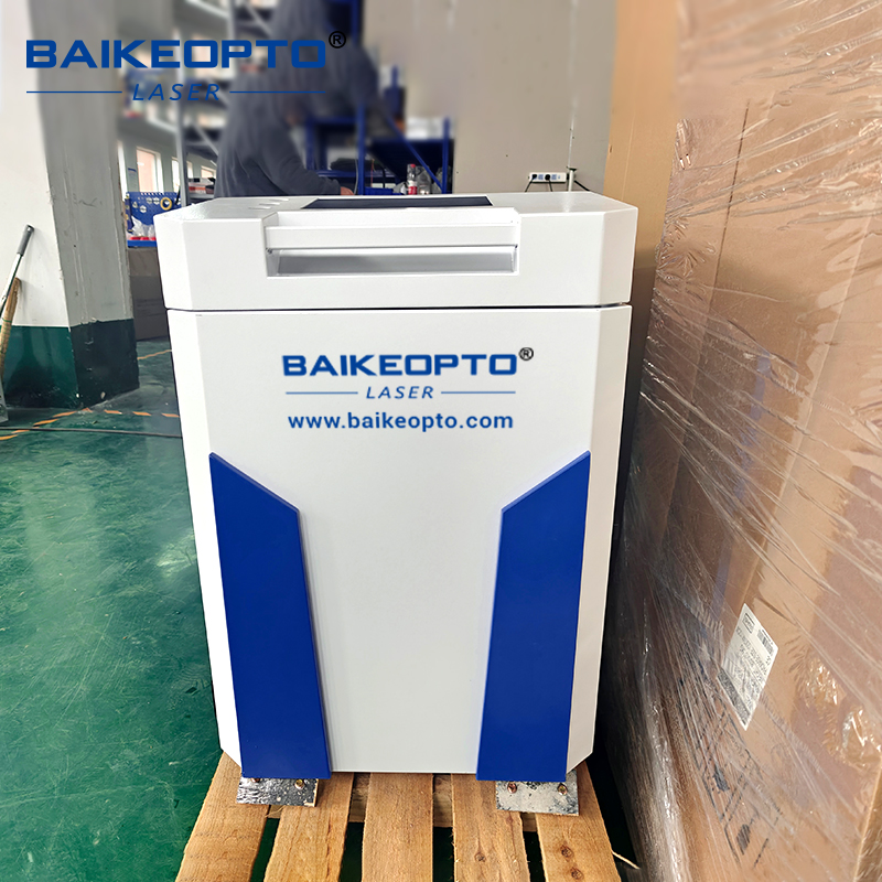 BK-FL1500MS 1500W Raycus Laser Source Efficient Non-Contact Continuous Laser Cleaner Machine for Metal Surfaces