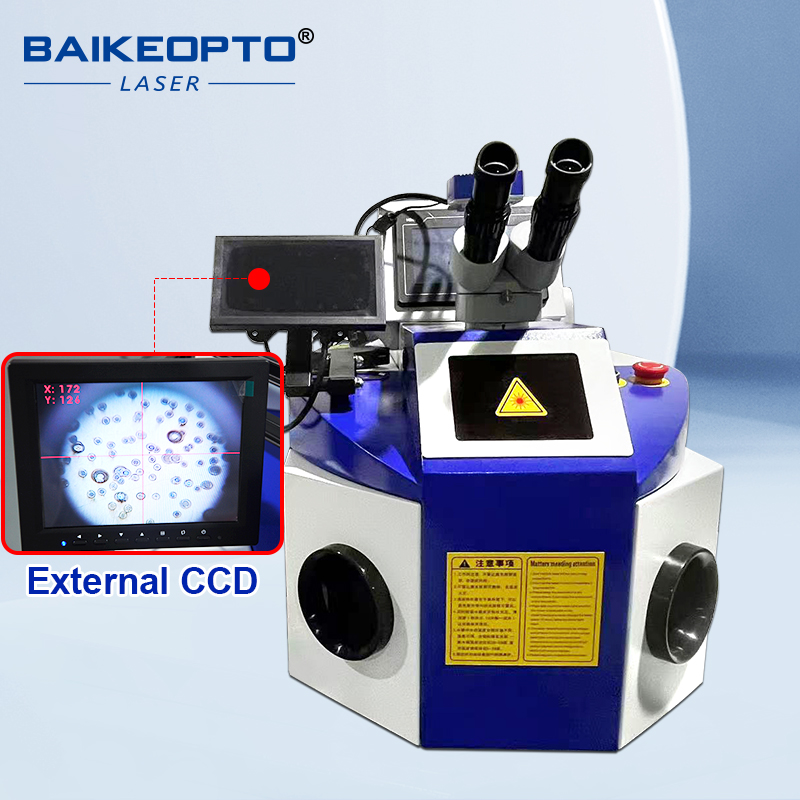 High Quality YAG Laser Jewelry Spot Welder Machine with CCD for Platinum/Titanium/Precious Metals