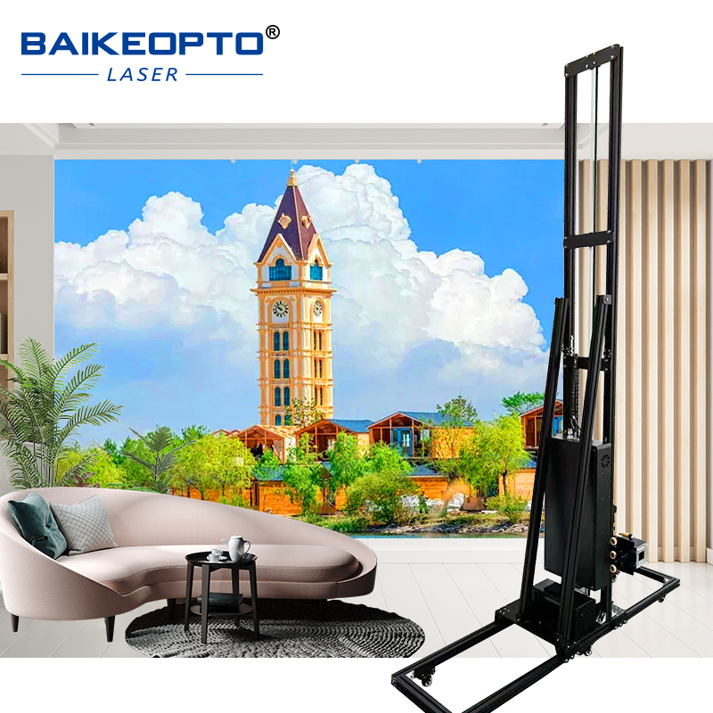 BK-UP3200WX Vertical 3D UV Inkjet Wall Printer Use Eco-Friendly Inkjet Wall Printing Machine with Fast Drying Time