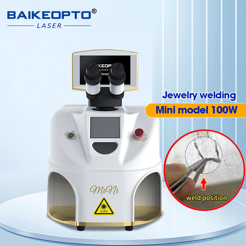 BK-JW100-X2 100W High-Precision YAG Laser Jewelry Welding System with Digital Control for Delicate Repairs