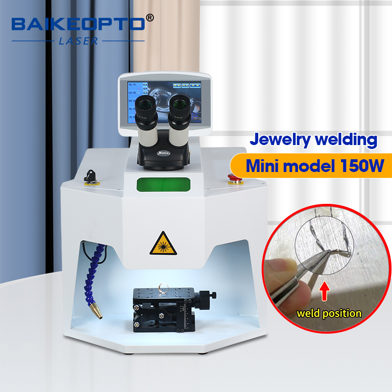 BK-JW150XQ 150W Eco-Friendly YAG Laser Welding Machine - Energy-Saving, Minimal Fume Emission for Jewelers