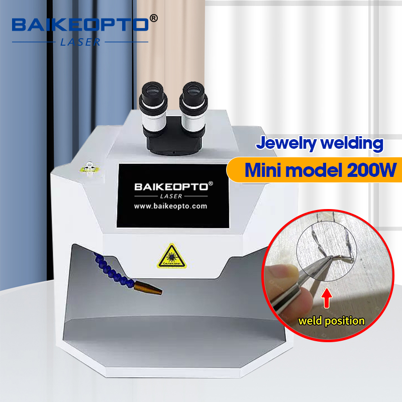 BK-JW200XQ 200W Professional-Grade YAG Laser Welding System for Jewelry, Watches, and Eyewear Repair