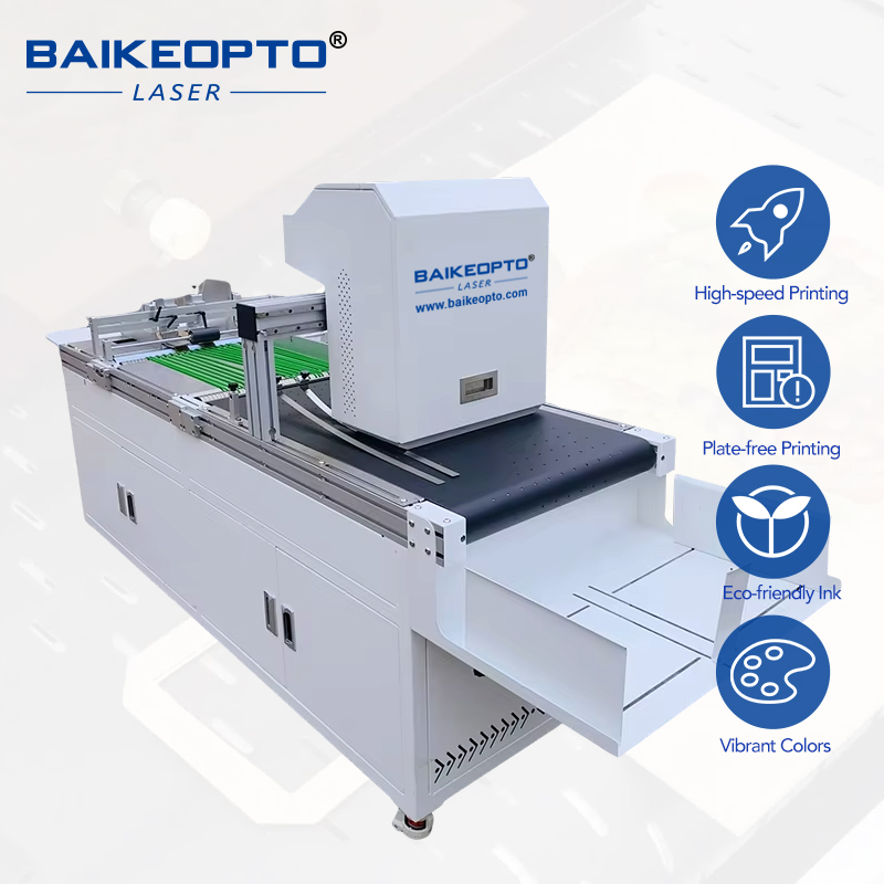 BK-A400M Plus One Pass Inkjet Printer for Food Packaging Boxes: Hygienic Design, Meets Food-Grade Safety Standards