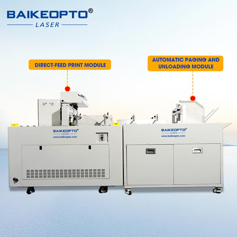 BK-A400X Eco-Friendly One Pass Inkjet Printer: Zero Plate-Making, Low Energy Consumption for Sustainable Packaging Printing