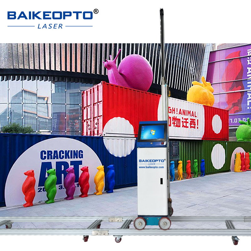 BK-H64X Automatic AI 3D UV Inkjet Wall Printer 3CM Uneven Surface Wall Printing Machine