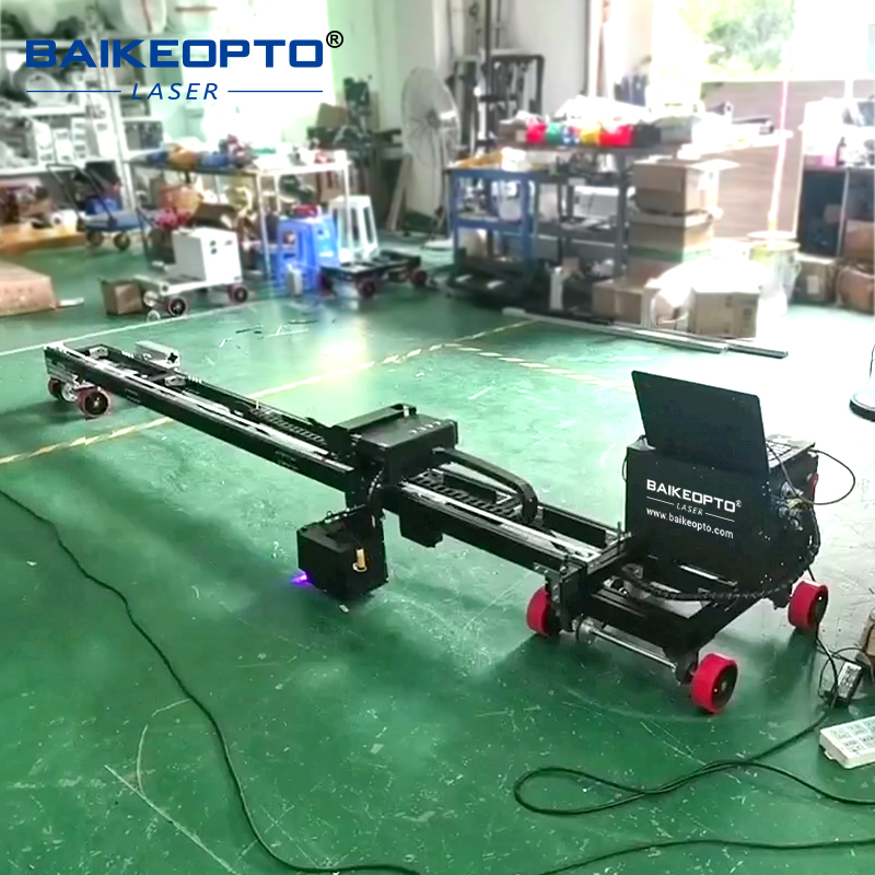 BK-D3200WX-6Plus DIY UV Inkjet Floor Printer for Parking Lot Directional Signs, Warehouse Floor Areas and Outdoor Pedestrian Street Ground Advertising