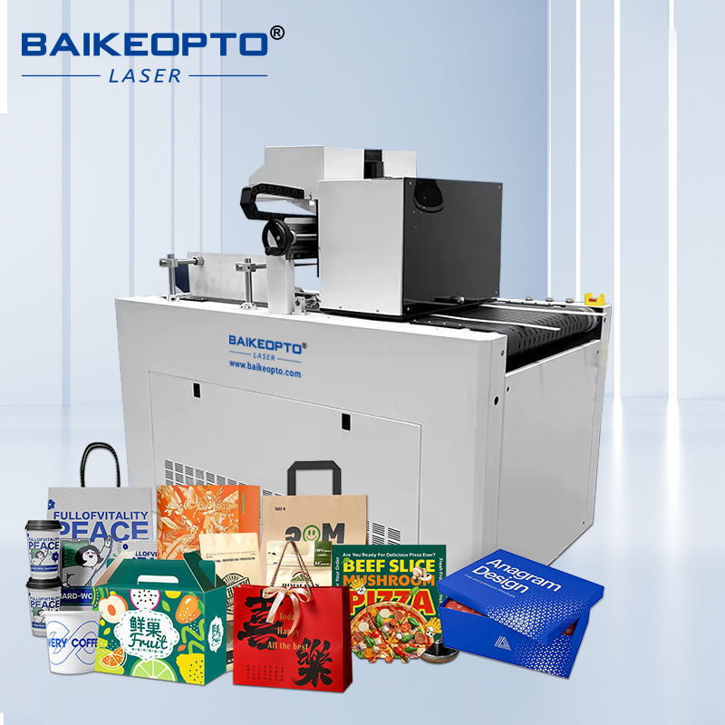 BK-A500X Plus A5 Printing Head Single Pass Digital Inkjet Printer for Napkin Paper Bag Coffee Cup Kraft Paper Card Printing