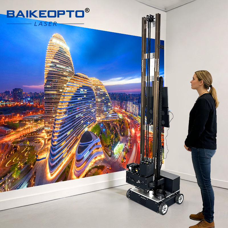 BK-UP1600PS High Resolution Vertical Wall Printer 3D UV Printing for Homes, Restaurants & Hotels