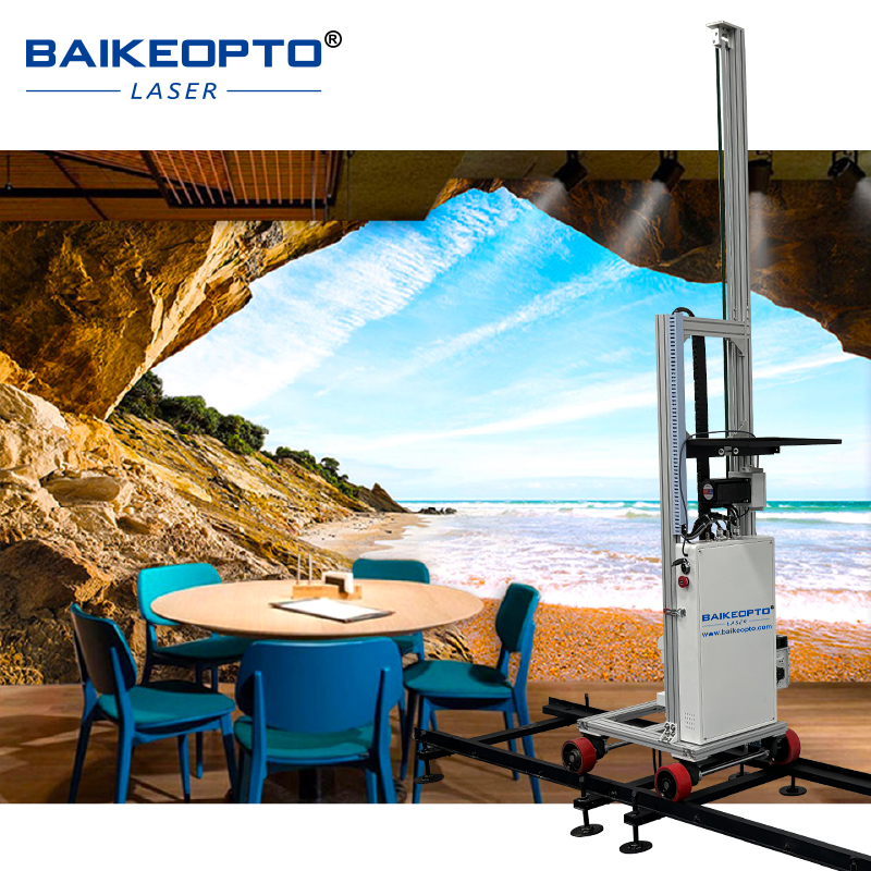 BK-UP200L Pro Vertical UV Wall Printer 3D Automatic Wall Painting Machine for Mural Painting Industry