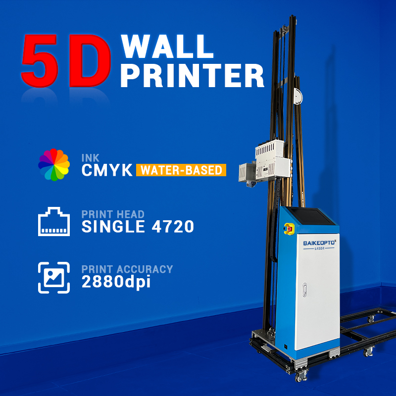 BK-WP500 Fast and Efficient Wall Printer Professional Wall Printing Equipment for Businesses 3D Inkjet Printer