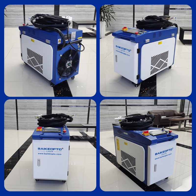BK-FLC1500D/FLC2000D Raycus 1500W 2000W Industrial Continuous Laser Cleaning Machine