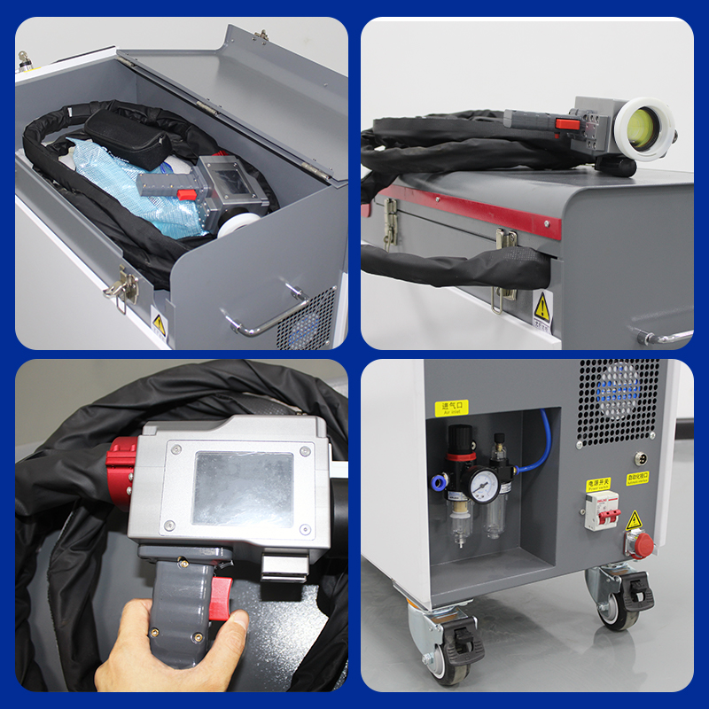 BK-FLC50S Max 50W Advanced Pulse Laser Cleaners Cutting-Edge Technology for Precision Cleaning Machine