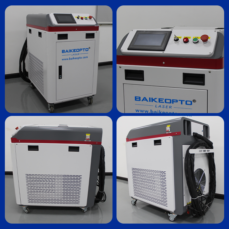 BK-FLC500S JPT 500W Pulse Laser Cleaning Devices Laser Cleaner Machine