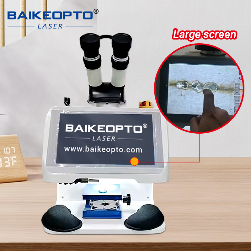 BK-JW150X MAX High Precision 150W Jewelry YAG Laser Welding Machine Price Jewelry Spot Welder for Jewelry Stores, Goldsmiths