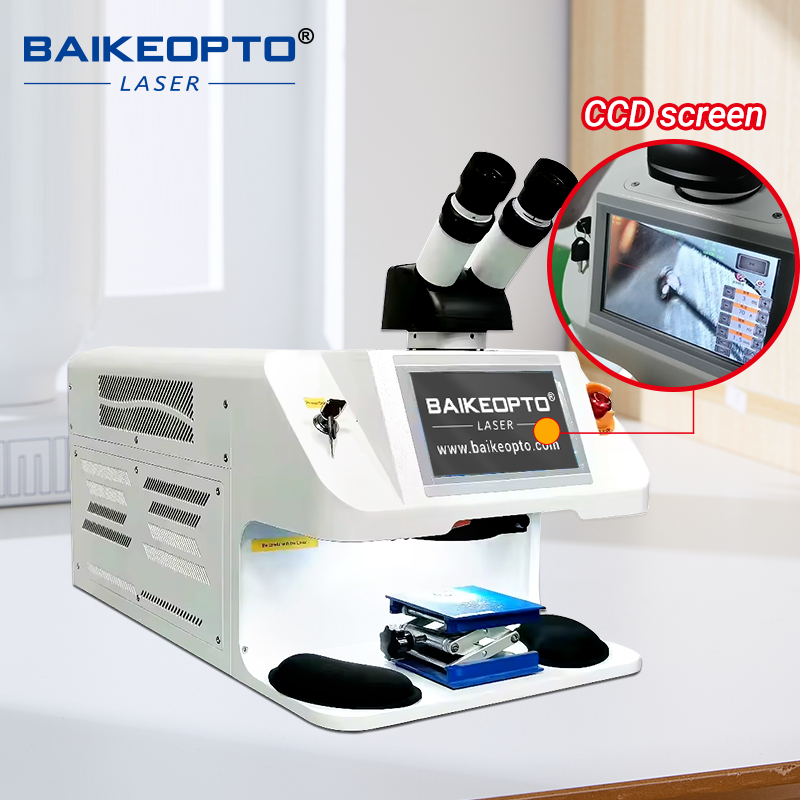BK-JW60X Desktop YAG Jewelry Laser Welding Machine for Ring Bangle Bracelet Platinum Repairing