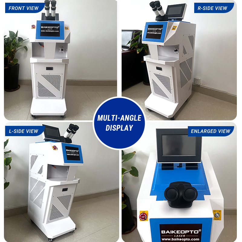 BK-JW200X MAX 200W High Precision YAG Spot Laser Welder Silver Gold Soldering Dental Repairing Jewelry Welding Machine