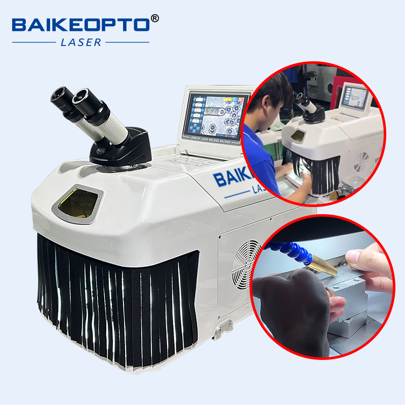 BK-JW60E Pro 60W Portable YAG Laser Jewellery Welder Machine for Gold and Silver Repair
