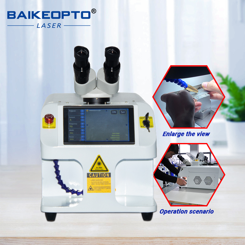 BK-CJW100H 100W YAG Laser Micro Jewelry Welding Machine for Delicate Work