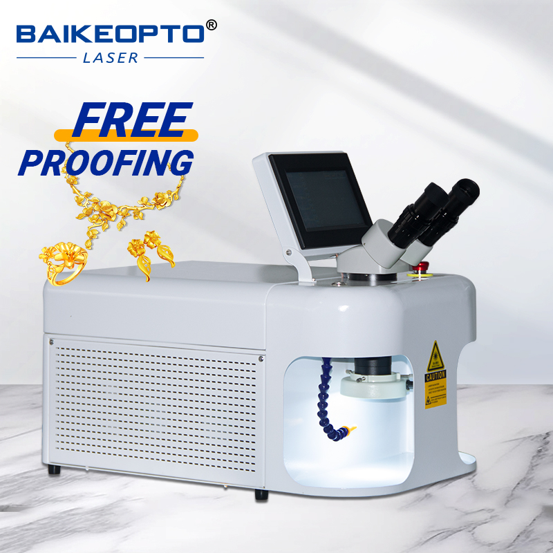 BK-JW150H 150W High-Precision YAG Laser Jewelry Welder for Gold/Silver/Copper/Stainless Steel Repair