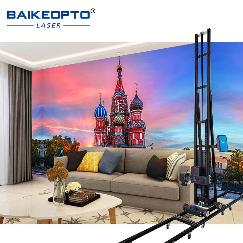 BK-UP1400P Plus Cost-efficient 3D Inkjet Wall Mural Painting Machine Eco-Friendly Wall Printing Printer for Sustainable Printing