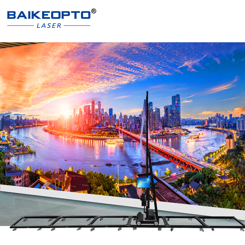 BK-WP200P Plus 3D Inkjet Wall Pattern Painting Machine Exterior & Interior Wall Printing Printer for Various Wall Surfaces