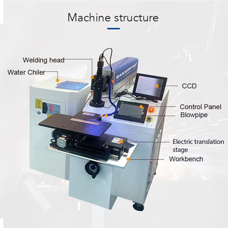 BK-WD1500N 1500W Automatic Energy-Saving Fiber Laser Welder Machine for Mold & Sheet Metal Applications