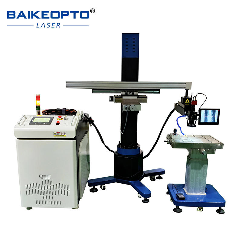BK-WF150 150W Reliable QCW Fiber Laser Cantilever Welding Machine for Metal Water Pipe Joints, Valves, Showerheads