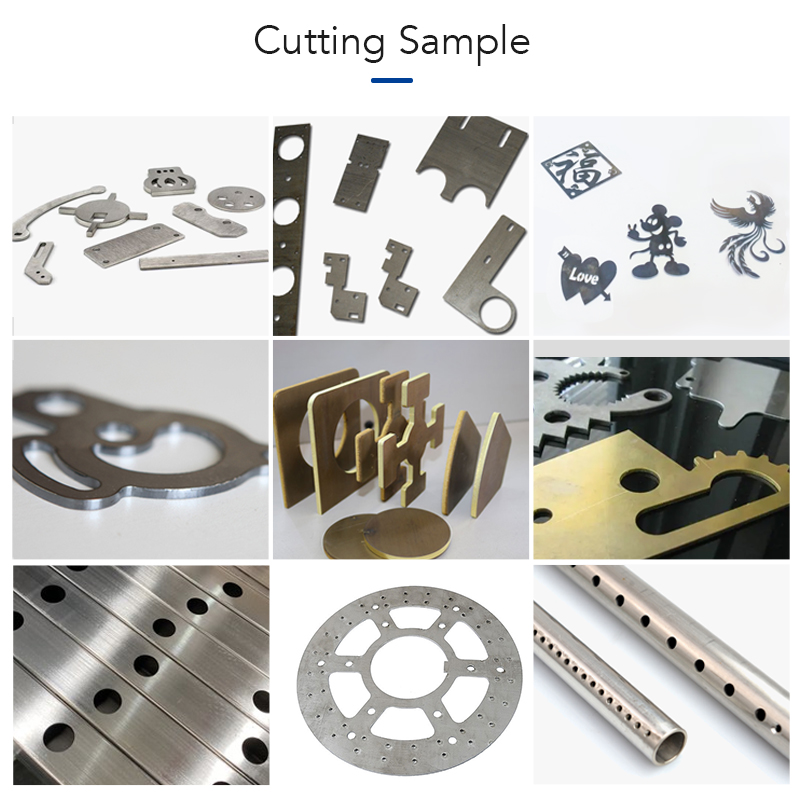 BK-2004S-1500 1500W High Precision Fiber Laser Cutting Machine for Metal/Stainless Steel/Copper Cutting