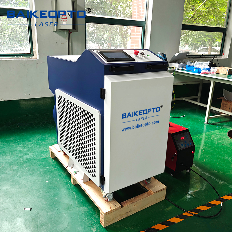  BK-FL3000C 3000W High Speed Handheld CW Laser Cleaning Machine for Metal Stone Wood Brick Dust Rust 