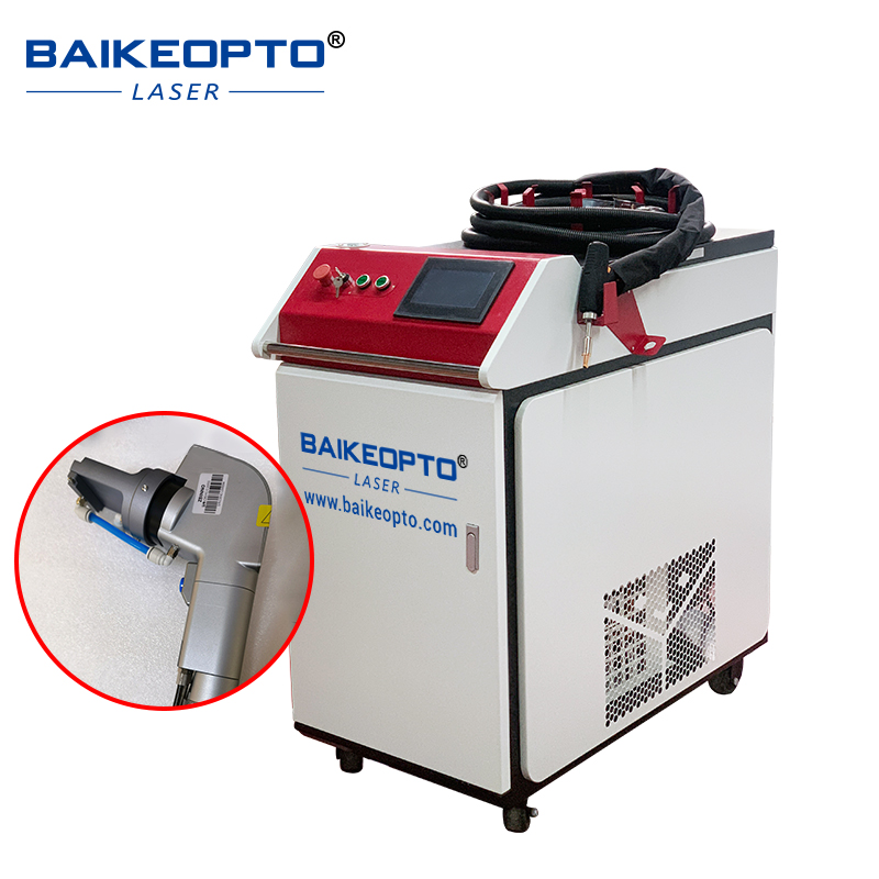 BK-FL1500SL 1500W Raycus Laser Source Handheld Continuous Laser Cleaning Machine for Rust and Oxidation
