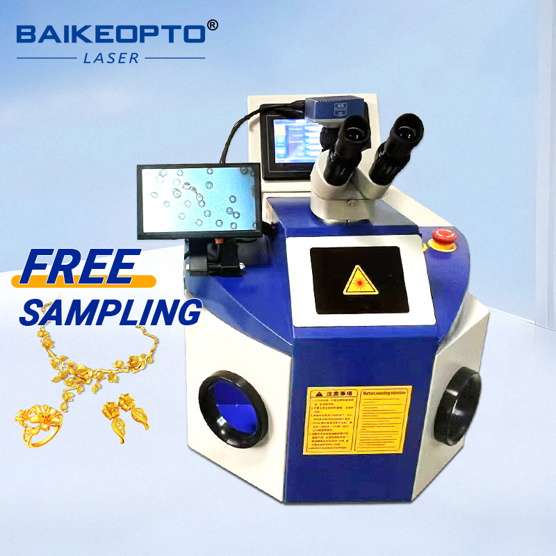 High Quality YAG Laser Jewelry Spot Welder Machine with CCD for Platinum/Titanium/Precious Metals