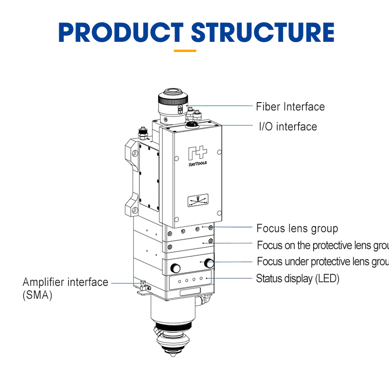 Raytools BS12K 12000W Intelligent Laser Cutting Head【FOB】