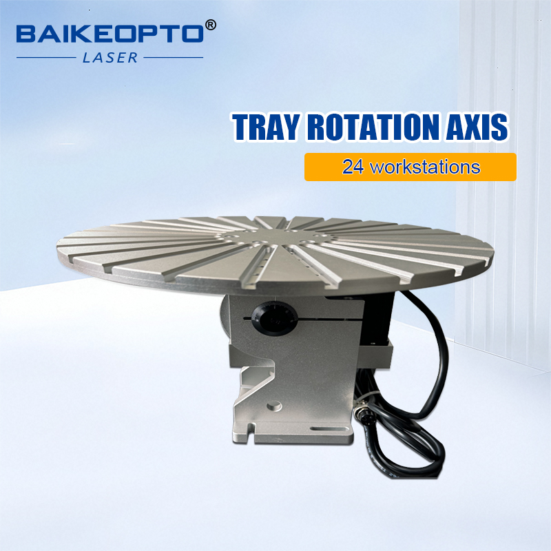 BK-TP-A Tray Type Rotation Axis Fixture of Rings Bracelet Bottle Cup for Laser Marking Engraving Machine【FOB】