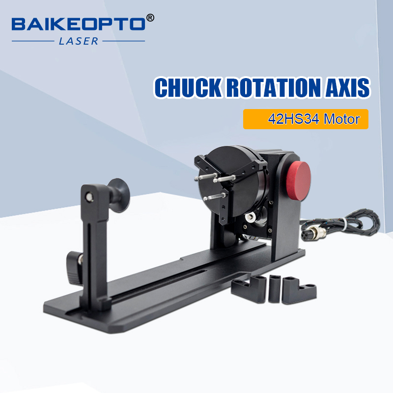BK-ZM-42 High Quality Glass Cup Drum Furniture Rotating Shaft Rotary Axis Shaft for Laser Engraving Marking Machine【FOB】