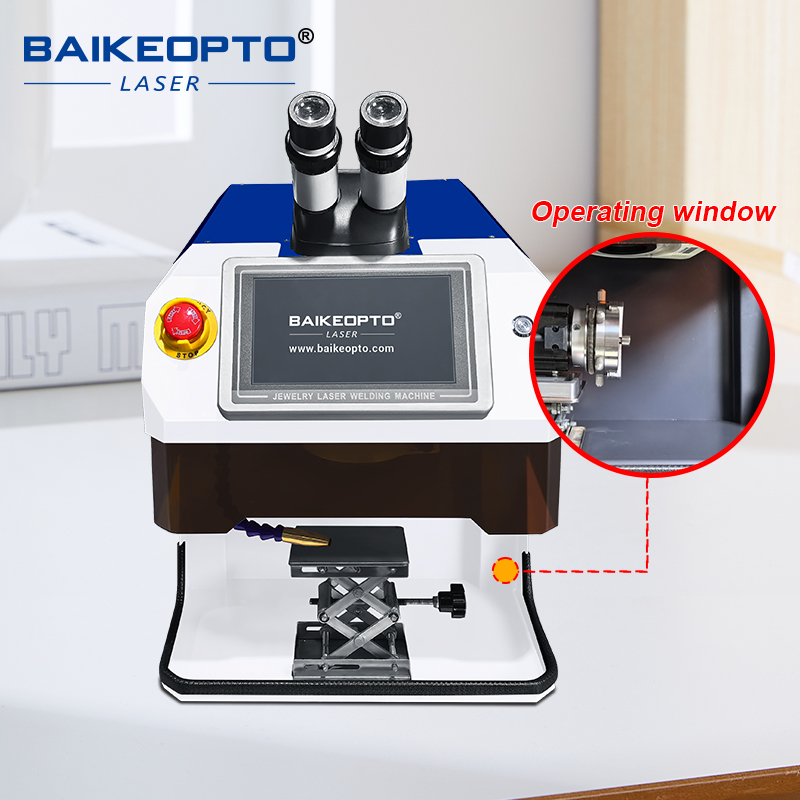 BK-JW100XT 100W High-Precision YAG Laser Jewelry Welding Machine for Intricate Settings & Delicate Repairs