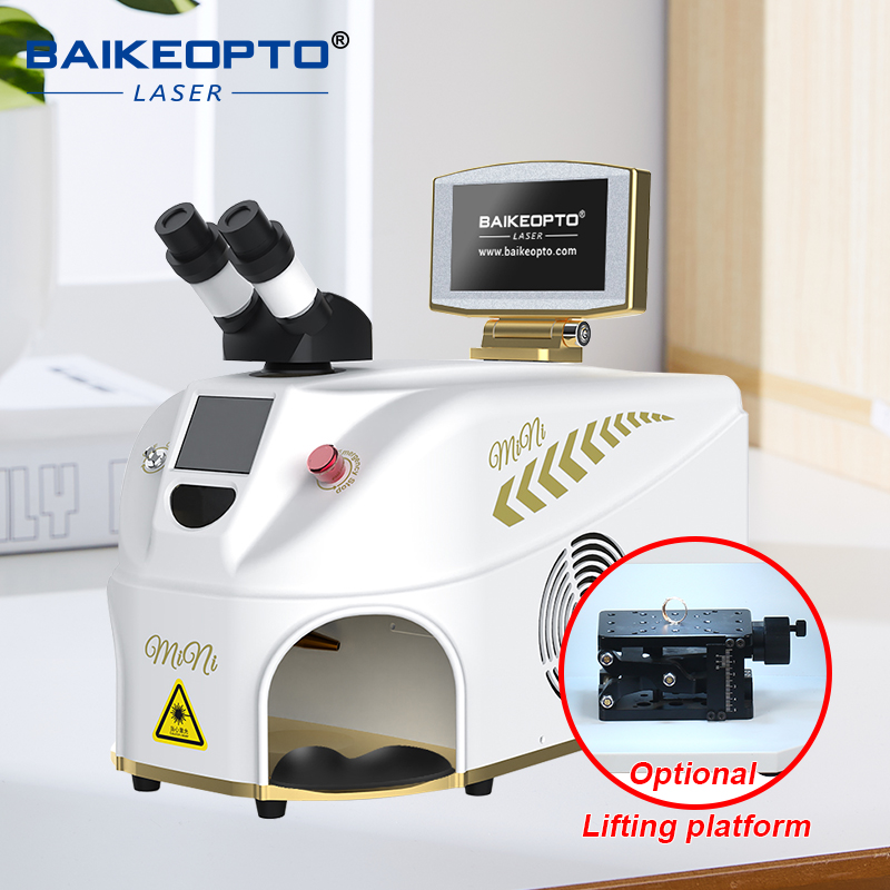 BK-JW100-X2 100W High-Precision YAG Laser Jewelry Welding System with Digital Control for Delicate Repairs