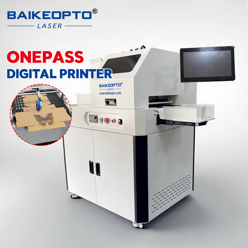 BK-A400SL One Pass Inkjet Printer for Cardboard Boxes: 1200dpi High Resolution for Crisp Logos and Detailed Packaging Graphics