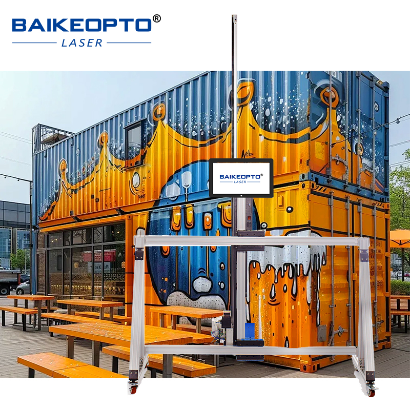 BK-T64X Automatic 3cm Uneven Surface Ai Intelligent UV Inkjet Wall and Floor Printing Machine