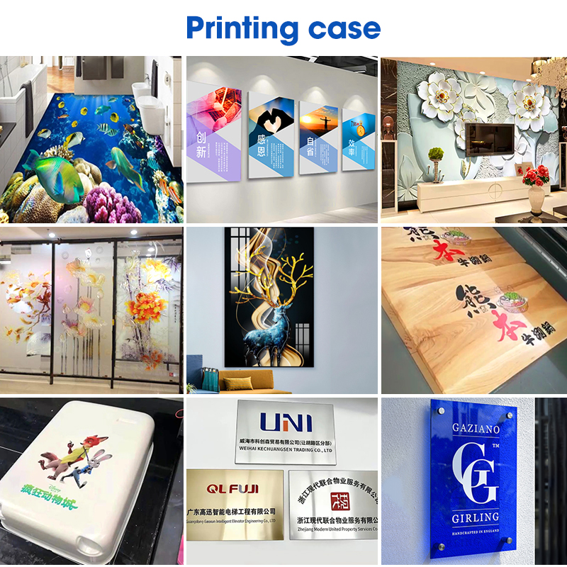 BK-D1600WX-5Plus Multi-Purpose Dual i1600 Printhead 5 Meter Horizontal Printing DIY Flatbed and Floor Inkjet Printer for Signage Industry